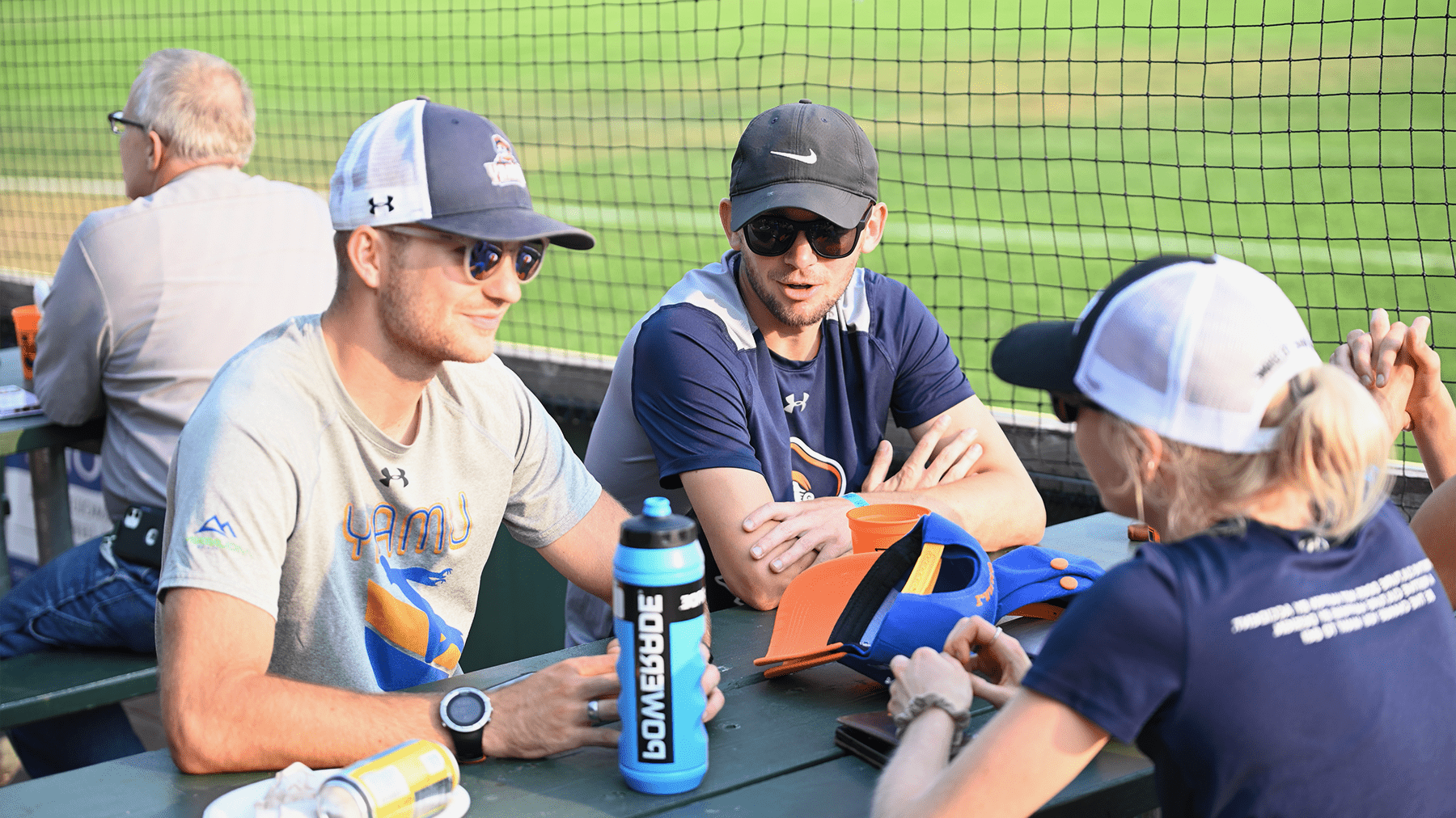 Alumni at the Larks Game